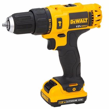 Imagem de Parafusadeira à bateria 12v biv Dewalt DCD716D2 com Bolsa e 2 baterias