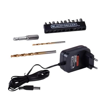 Imagem de Parafusadeira a Bateria Angular 12V 127/220V- Black e Decker Voltagem:127/220