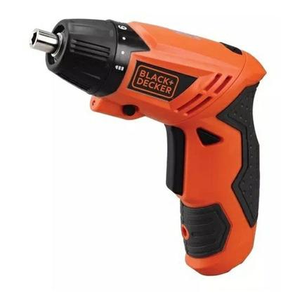 Imagem de Parafusadeira à Bateria Black Decker 1/4" 4,8v Kit 16 Peças + Maleta