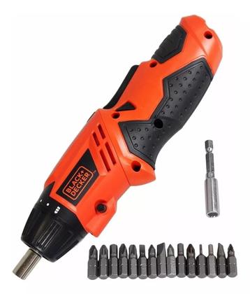 Imagem de Parafusadeira A Bateria Black&decker Bivolt 4.8v - KC4815B