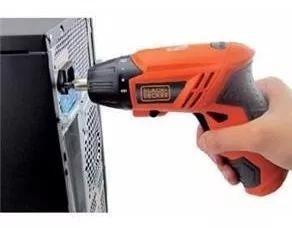Imagem de Parafusadeira A Bateria Black&decker Bivolt 4.8v - KC4815B