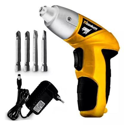 Imagem de Parafusadeira a bateria speed pro 4,8v bivolt
