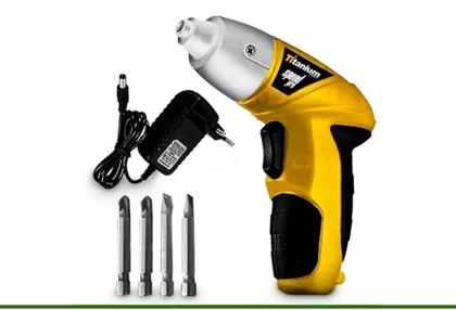 Imagem de Parafusadeira a bateria speed pro 4,8v bivolt