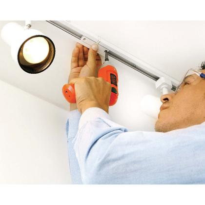 Imagem de Parafusadeira Angular À Bateria 1/4 3,6v Black Decker + Carregador 9036-Br