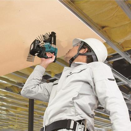 Imagem de Parafusadeira Auto Alimentacao Sem Fio 18V Com 2 Baterias Carregador Maleta 5 Bit DFR551RTJ Makita