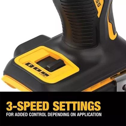 Imagem de Parafusadeira de Impacto 20v Atomic s/ Bateria Dewalt DCF850B