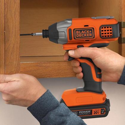 Imagem de Parafusadeira De Impacto Bare 20V Bdci20B Black & Decker