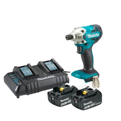 Imagem de Parafusadeira De Impacto Makita 18v 2 baterias Dtd156 Carregador Duplo