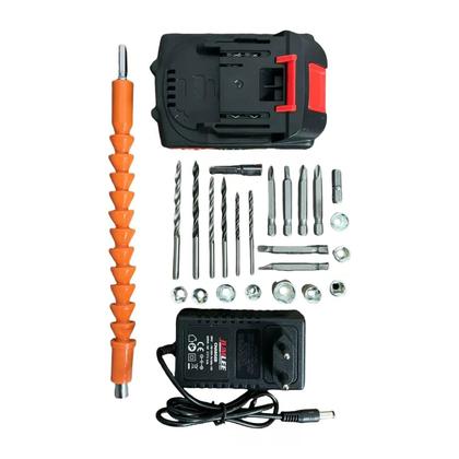 Imagem de Parafusadeira E Furadeira A Bateria Jt-cd36v/28ps Com Maleta Jumlee