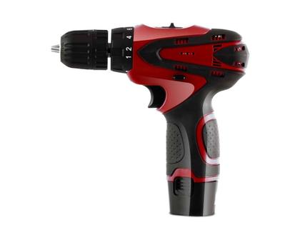 Imagem de Parafusadeira E Furadeira A Bateria Multilaser 8v Sem Fio Elétrica Bivolt Portátil Vermelha HO064