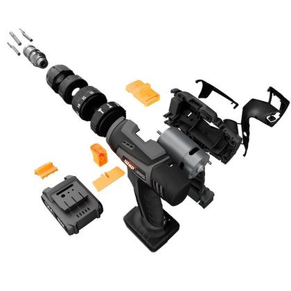 Imagem de Parafusadeira E Furadeira De Impacto 12V Wap Bpfi 12K4 + Kit Bits e Brocas
