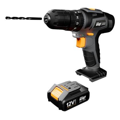 Imagem de Parafusadeira E Furadeira De Impacto 12V Wap Bpfi 12K4 + Kit Bits e Brocas