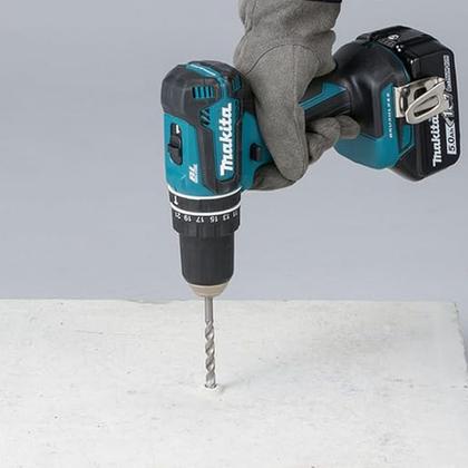 Imagem de Parafusadeira e Furadeira de Impacto com Bateria 18 Volts Bivolt - DHP485RF1J - MAKITA