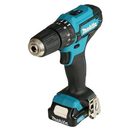 Imagem de Parafusadeira e Furadeira de Impacto Makita 12V, com 2 Baterias, Carregador e Maleta  Profissional  HP333DWYE