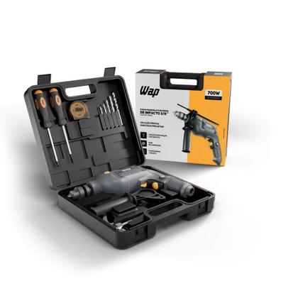 Imagem de Parafusadeira e Furadeira de Impacto WF 700K10 3 8 700W 127V ou 220V Wap