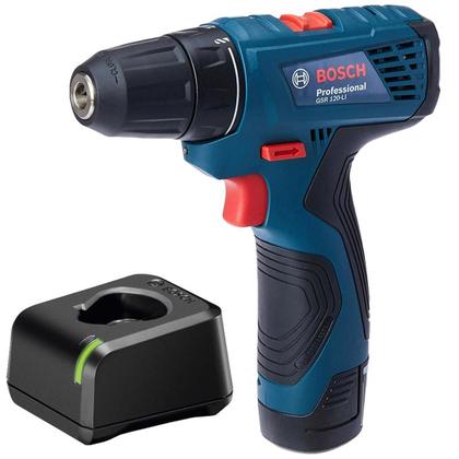 Imagem de Parafusadeira e Furadeira GSR 120-LI com 1 Bateria 12V Bivolt e Maleta BOSCH