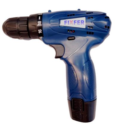 Imagem de Parafusadeira/Furadeira 12v FixFer Recarregável + Maleta