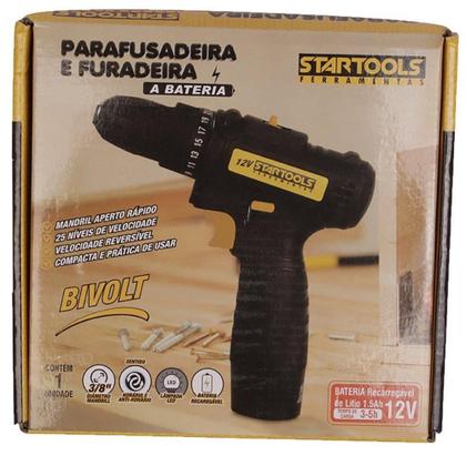 Imagem de Parafusadeira/Furadeira 12V Sem Fio