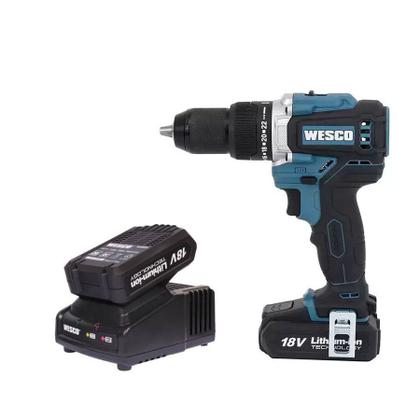 Imagem de Parafusadeira Furadeira 18v Impacto Brushless WS2319k2 Wesco