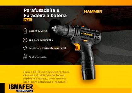 Imagem de Parafusadeira Furadeira 3/8 Bateria + Eixo Extensor Flexivel