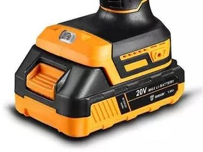 Imagem de Parafusadeira/Furadeira 3/8 Pol. 20v Com Bateria Deko Prof
