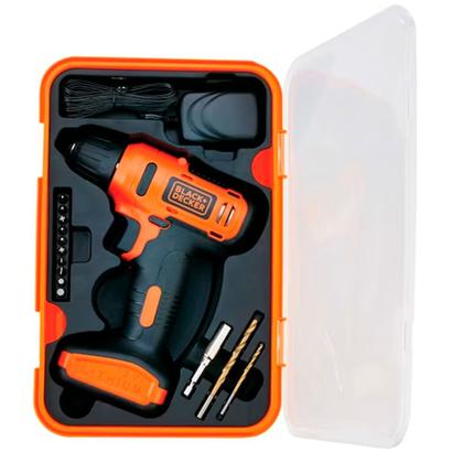 Imagem de Parafusadeira Furadeira a Bateria 12V 3/8” Black + Decker LD12SP-BR