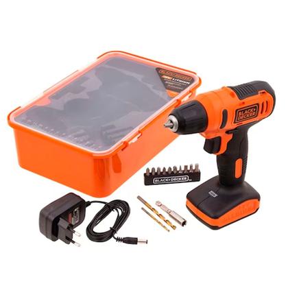 Imagem de Parafusadeira Furadeira a Bateria 12V 3/8” Black + Decker LD12SP-BR