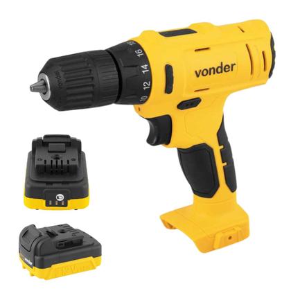 Imagem de Parafusadeira Furadeira A Bateria 12V Bivolt PFV 120 Vonder