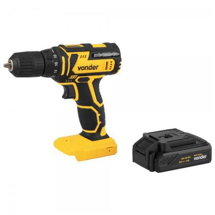 Imagem de Parafusadeira / Furadeira a Bateria 20,0 V Carregador Bivolt Automático PFV 020 Vonder