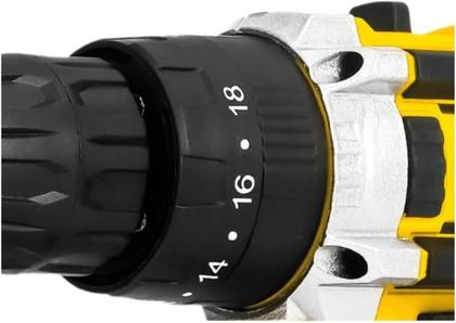 Imagem de Parafusadeira Furadeira a Bateria 21V Recarregável Sem Fio Profissional com Empunhadura Emborrachada Carregador Bivolt Alta Potência