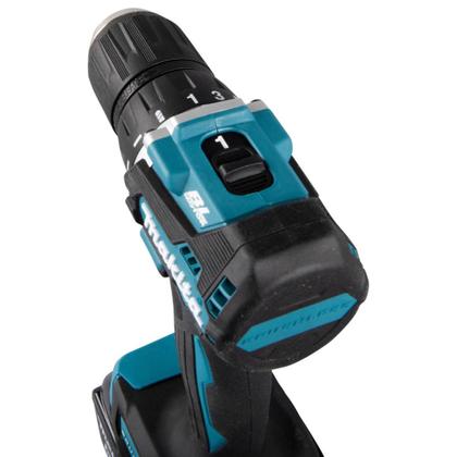 Imagem de Parafusadeira Furadeira Bateria 18V Sem Fio 1700 RPM Com Motor BL e Tecnologia XPT DDF487Z Makita
