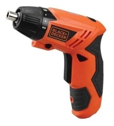 Imagem de Parafusadeira Furadeira Bateria 4,8v Kit 16 Pçs E Maleta Black&Decker