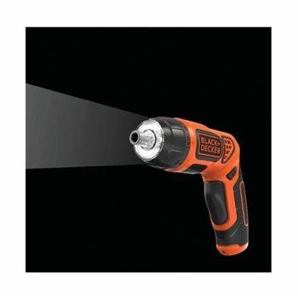 Imagem de Parafusadeira Furadeira Black Decker BDC36F BR 3,6V Bateria Lithium LED Integrado Kit Acessórios