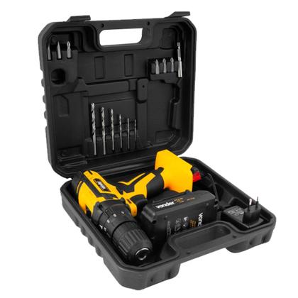 Imagem de Parafusadeira/furadeira com impacto a bateria, 12 V, PFV 012I, VONDER