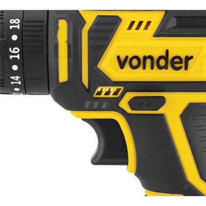 Imagem de Parafusadeira/furadeira Com Impacto Sem Fio Vonder Pfv 020i