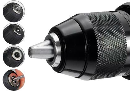 Parafusadeira Furadeira De Impacto 21v 2 Baterias Com Maleta