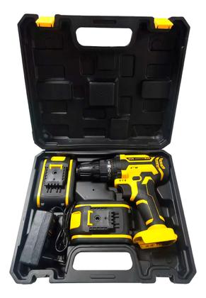 Imagem de Parafusadeira Furadeira De Impacto 21v 3/8 2 Baterias Maleta