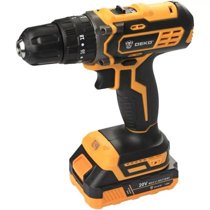 Imagem de Parafusadeira Furadeira de Impacto 3/8 Polegadas 20V 2 Baterias 1.5AH Maleta com Acessórios Deko