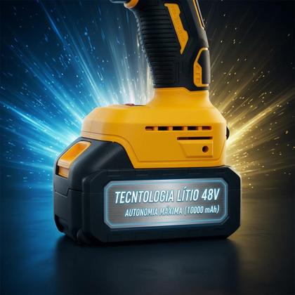 Imagem de Parafusadeira Furadeira de Impacto BTEK 48V