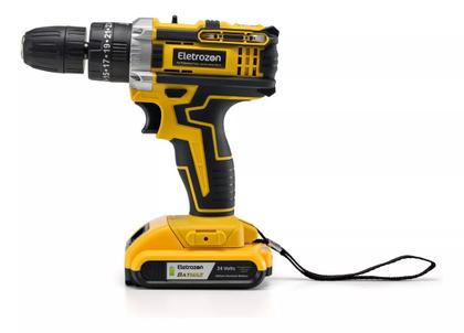 Imagem de Parafusadeira Furadeira De Impacto Eletrozon 2 BATERIAS 24v