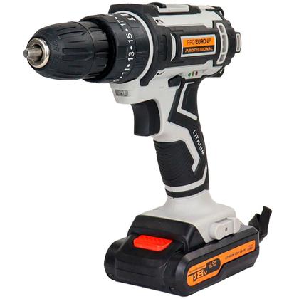 Imagem de Parafusadeira Furadeira de Impacto Profissional 18V, A Bateria Sem Fio, Com Acessórios