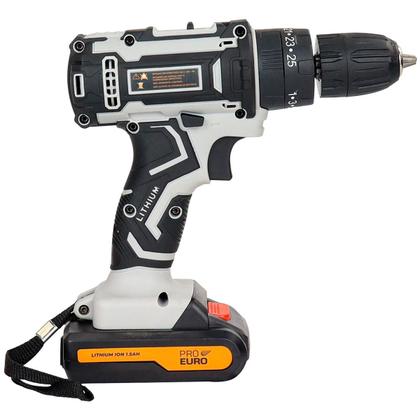 Imagem de Parafusadeira Furadeira de Impacto Profissional 18V, A Bateria Sem Fio, Com Acessórios