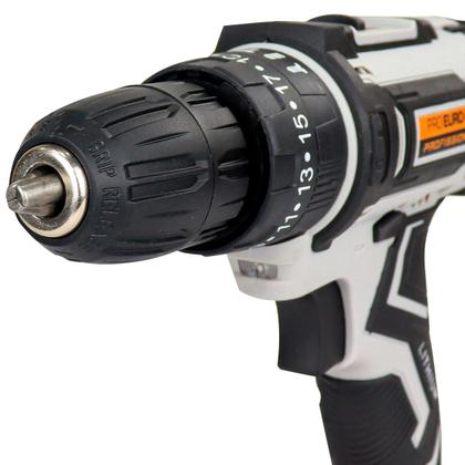 Imagem de Parafusadeira Furadeira de Impacto Profissional 18V, A Bateria Sem Fio, Com Acessórios