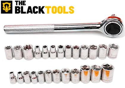 Imagem de Parafusadeira Furadeira De Impacto Sem Fio 21v Pb6500k Oz Com Jogo De Soquetes 40 Peças