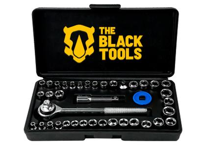 Imagem de Parafusadeira Furadeira De Impacto Sem Fio 21v Pb6500k Oz Com Jogo De Soquetes 40 Peças