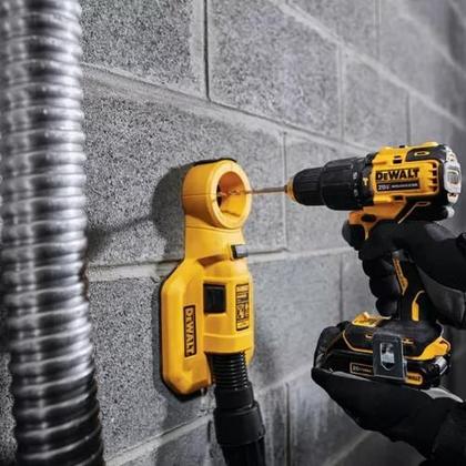 Imagem de Parafusadeira Furadeira Dewalt Dcd709d2 1/2'' 13 Mm Com Impacto 20v Max Ion De Litio Brushless Carregador 2 Baterias