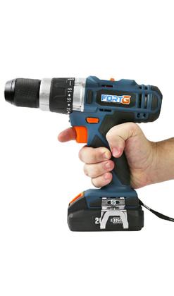 Imagem de Parafusadeira furadeira impacto 1/220v maleta , acessórios