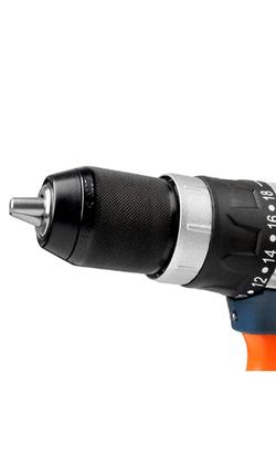 Imagem de Parafusadeira furadeira impacto 1/220v maleta , acessórios