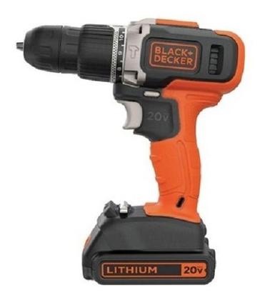 Imagem de Parafusadeira Furadeira Impacto 20v Sem Fío - Black+decker