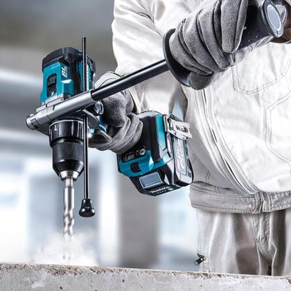 Imagem de Parafusadeira furadeira impacto a bateria makita hp001gd201